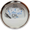 Faria Oil Pressure Gauge 80PSI in Chesapeake SS White (US Resist)