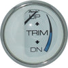 Faria Beede Trim Level Gauge in Chesapeake SS White Style (Type C)