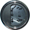 Faria Beede Trim Level Gauge in Spun Silver Style (Type A)