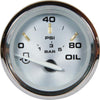 Faria Beede Oil Pressure Gauge 80PSI in Kronos Style (US Resistance)