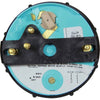 Faria Beede Tachometer in Euro Black Style (7000RPM / Petrol Outboard)