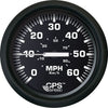 Faria Beede Speedometer in Euro Black Style (GPS / 60MPH)