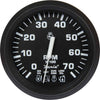 Faria Tacho/System Check in Euro Black (7000RPM / Petrol / OMC)