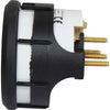 Faria Beede Tachometer in Euro White Style (7000RPM / Petrol Outboard)