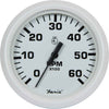 Faria Beede 6 Gauge Set in Dress White Style (Inboard Motors)