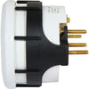Faria Beede Tachometer in Dress White Style (6000RPM / Petrol Inboard)