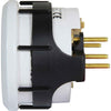 Faria Beede Tachometer in Dress White (7000RPM / Petrol Outboard)