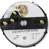 Faria Beede Tachometer in Dress White (7000RPM / Petrol Outboard)