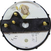 Faria Tacho/Hourmeter in Chesapeake SS White (4000RPM / Alt / Gen)