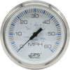 Faria Beede Speedometer in Chesapeake SS White Style (GPS / 60MPH)