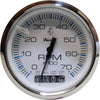 Faria Tacho/System Check in Chesapeake SS White (7000RPM / OMC)
