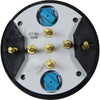Faria Beede Combination Gauge in Chesapeake SS White (4 in 1 / 4")