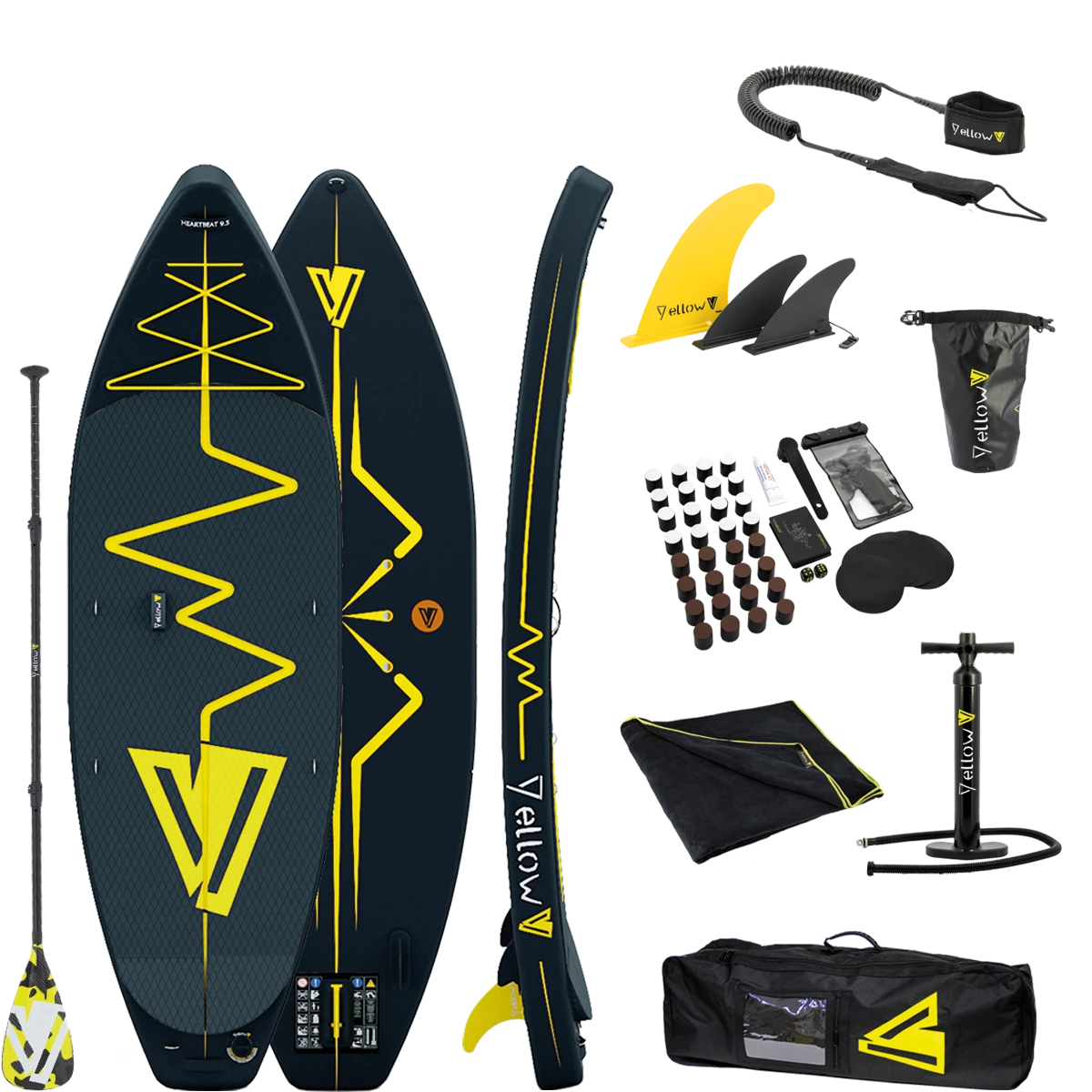 VETUS YellowV iSUP board Heartbeat 9,5 "YOSEMITE"