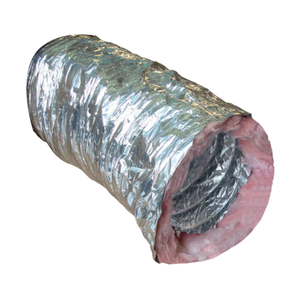 100 mm (4") int.Ø, insulated, flexible duct - per meter 67112P