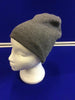 Reversible Beanie Hat Double Lined - 4 Designs in One - Black/Grey/Light Grey Stripe