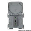 Bipolar earth plug dark grey