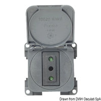 Bipolar earth plug dark grey