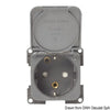 Shuko bipolar socket dark grey