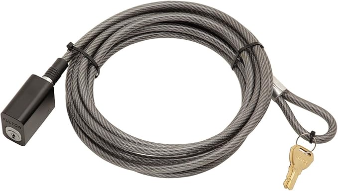 Fulton  CLK15 0100 15' Cable Lock with Key