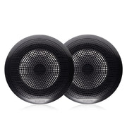 2 x 6.5" IP65 Water proof speakers Black shallow mount FUSION  Top Quality