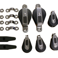 Lazy Jack Kit - for Boats from 32' To 38' - Basic Hardware Only without Camcleats, Fairleads and Fastenings