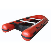 Waveline 4.0m Sport Inflatable Boat With Aluminium Floor in Red - 400 SF SP