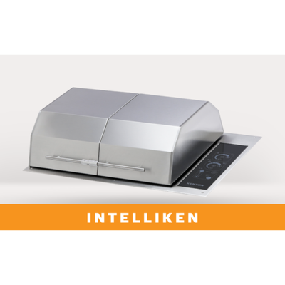 240v Texan Grill with Lid-IntelliKEN Touch (No Mounting Holes)-UK B70425NHUK