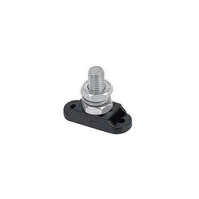BEP Insulated Studs Single 1x10mm Negative Black (Bulk) IS-10MM-1