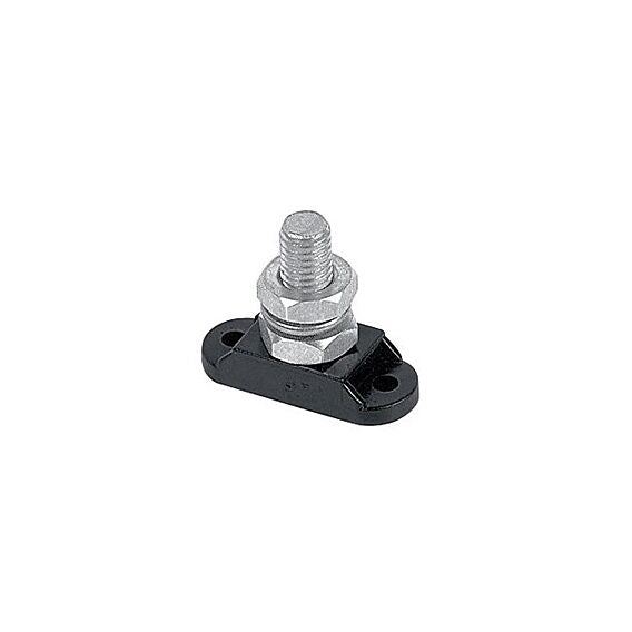 BEP Insulated Studs Single 1x10mm Negative Black (Bulk) IS-10MM-1