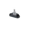 BEP Insulated Studs Single 1x6mm Negative Black (Bulk) IS-6MM-1