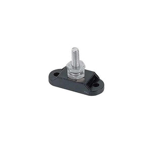BEP Insulated Studs Single 1x6mm Negative Black (Bulk) IS-6MM-1