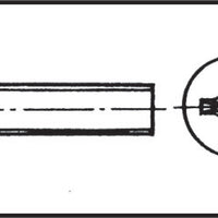 Cross slotted countersunk head screw AISI 316 DIN 965 by Lalizas