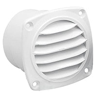 Ventilation Shaft Grilles, White by Lalizas