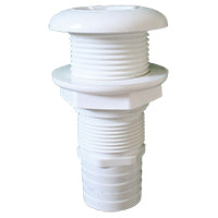 Thru-Hull Easy Mount Threaded with Hose Barb by Lalizas