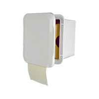 Case for Toilet Paper with door, White by Lalizas