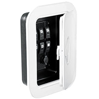 Case for Electrical Control Panel, with Lid, White by Lalizas