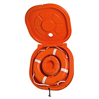 Container with Door for Lifebuoy Ring by Lalizas