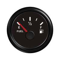Level Gauge 12/24V, Ø62mm, Black by Lalizas