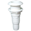 Thru-Hull Easy Mount Threaded with Hose Barb by Lalizas