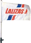 Plug In pole for flag by Lalizas
