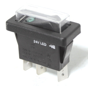 Switch key, ON-OFF, 12V/24V by Lalizas