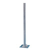 Pole for Mounting Lifebuoy Ring Container with Door by Lalizas