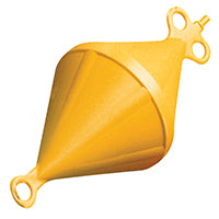 Mooring Buoy, Bi-conical, Rigid Plastic by Lalizas