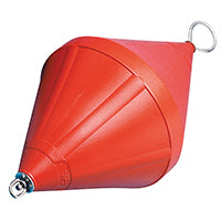 Mooring Buoys Bi-Conical with Foam & Galvanised Steel Rod by Lalizas