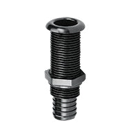 Thru-Hull Threaded with Standard Flange and Hose Barb by Lalizas