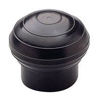 Paddle End Cap, Internal Ø35mm, Plastic, Black by Lalizas