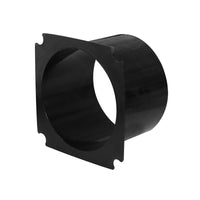 Ventilator Connector, PA, Straight, Black by Lalizas