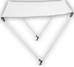 Canopies ''Basic'', white by Lalizas