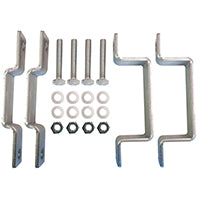 Mounting Kit for Pole 197280 for Lifebuoy Ring Container with Door by Lalizas