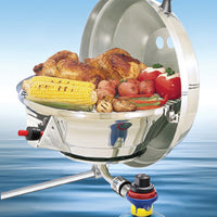 Stove and Gas grill combination, ''Marine Kettle 2'', SS by Lalizas
